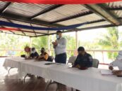 El Gobernador Departamental de Izabal Lic. Héctor Alarcón, realizó COE Departamental para tratar el tema sobre el proceso de la Vacunación contra el COVID-19
